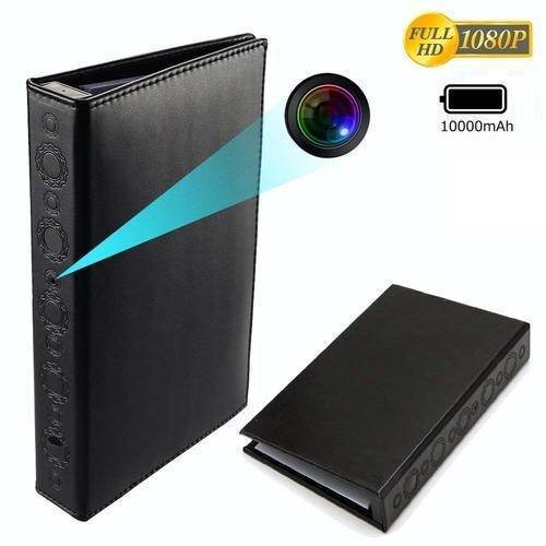 SAFETYNET HD  Book Camera 1080P Document clip pinhole camera with Huge battery Long time Recording support Motion Detection