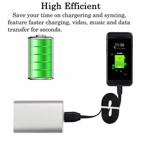  CAM 360 Mini GPS Tracker USB Charging Cable for Vehicles, Luggage - Real Time GSM GPRS System Tracking Device (2-in-1 for iPhone and Android Phone)