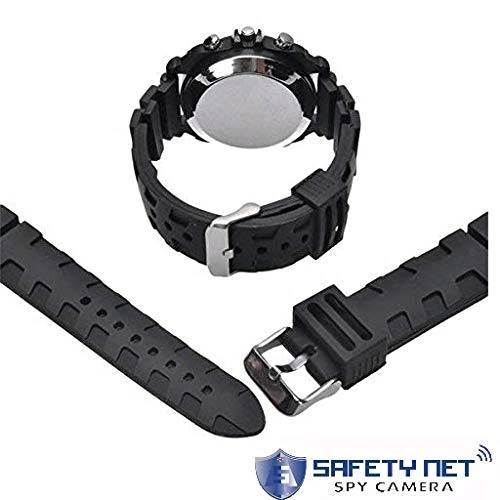 SAFETYNET 32GB HD 1080P Mini Wristwatch Camera Waterproof Watch Video Recorder Mini DV Night Vision Portable Camcorder 