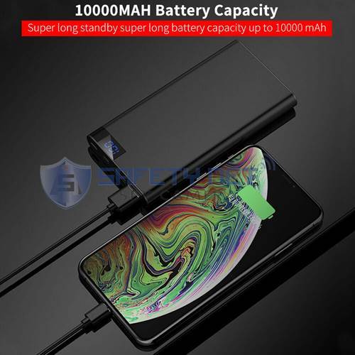 SAFETYNET  4K WiFi Power Bank IP Camera H11 HD 1080P Night Vision Mobile Power Bank Video Recorder Wireless Security Surveillance Battery Mini DVR