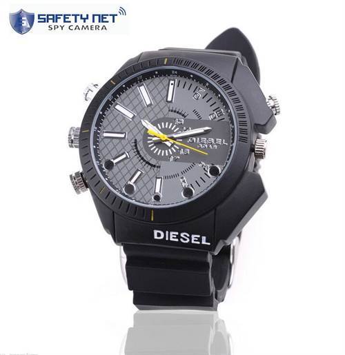 CAM 360 12MP 32GB HD Spy Watch Hidden Camera DVR IR Night Vision Video Recorder W3000 1080P Spy Wrist Watch Cam DV