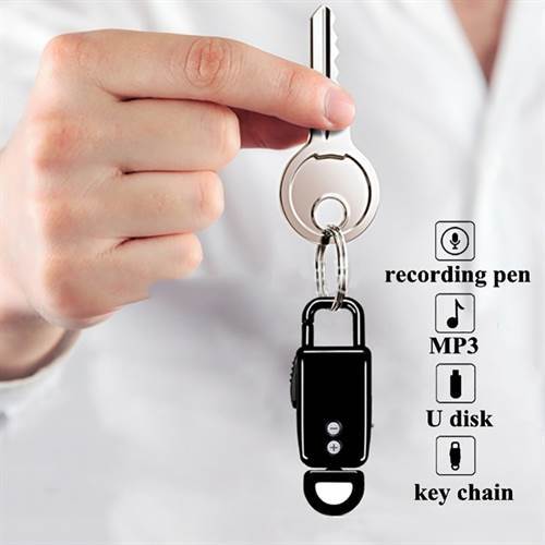 CAM 360 Digital Hi-Focus Spy Voice Recorder with 8 GB Inbuilt Memory and Ear Phones for Long Distance Crystal Clear Recording