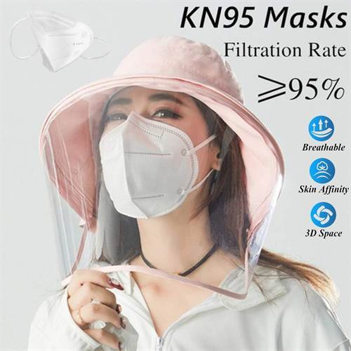 SAFETYNET KN95 Pollution Mask with Metal Nose Tip Good to Fight Air Pollution Bacteria