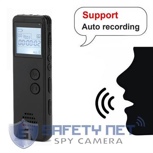 SAFETYNET Voice Recorder Digital Voice Recorder USB Flash Drive Recording Capacity Small Audio Dictaphone