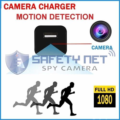 SAFETYNET Spy Camera Charger Hidden Camera Mini Spy Camera 1080P USB Charger Camera Hidden Spy Camera Hidden Nanny Cam Hidden Spy Cam Hidden Cam Surveillance Camera Full HD