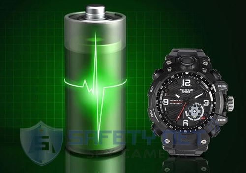 SAFETYNET 4K Watch Camera WiFi Waterproof Wrist Watch DVR Wristwatch Motion Detection Video Recorder Wearable LED Light Mini Sport Camera