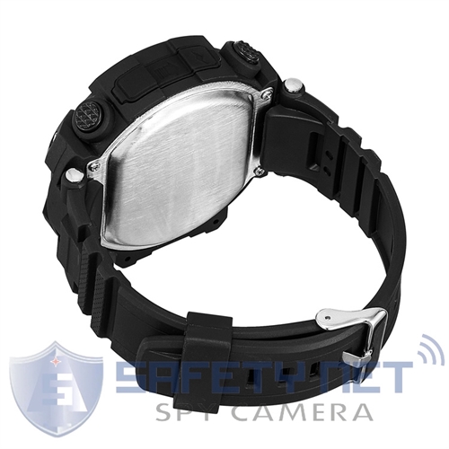 SAFETYNET 4K Watch Camera WiFi Waterproof Wrist Watch DVR Wristwatch Motion Detection Video Recorder Wearable LED Light Mini Sport Camera