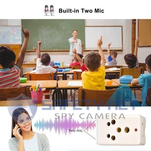 SAFETYNET Spy New 3 Pin Plug GSM Listen Audio Detect and Receiver 4G Sim Card Ear Bug Phone Auto Calling Voice Activate Listening GSM Real Time Listen Audio Device