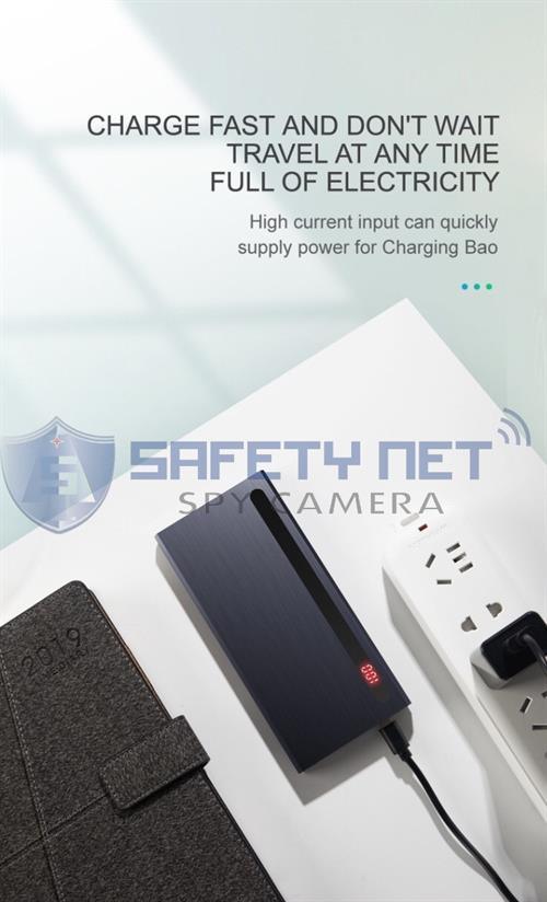 SAFETYNET NEW 4K  HD 1080P Spy Camera Wireless Charging Hidden Camera With Long Recording Time  Battery Powered Wifi Camera