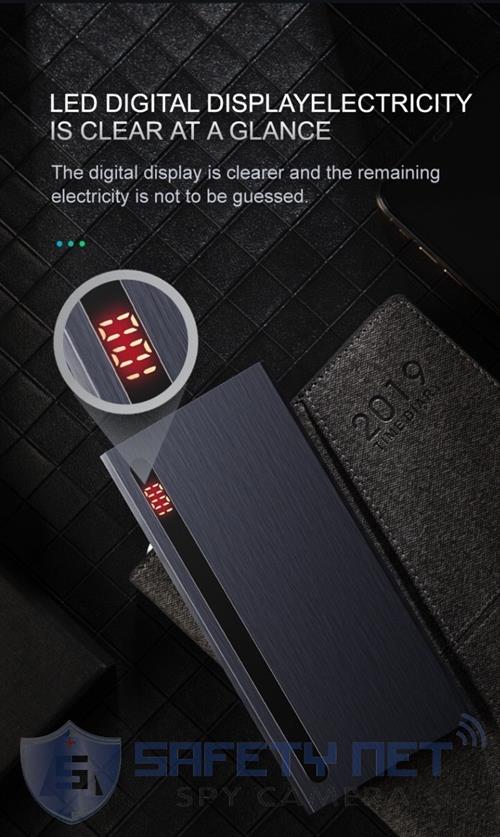 SAFETYNET NEW 4K  HD 1080P Spy Camera Wireless Charging Hidden Camera With Long Recording Time  Battery Powered Wifi Camera