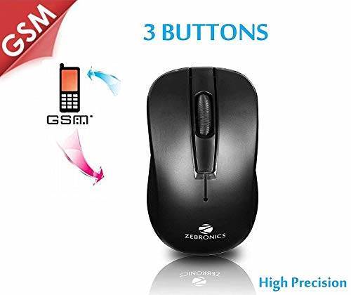 SAFETYNET Optical Mouse with Hidden Surveillance Monitor GSM Listening Device, GSM Hidden Microphone Audio Surveillance in Mouse, Mini GSM Transmitter
