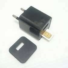 SAFETYNET GSM Sim Card Voice Listening Device Spy Ear Bug USB Wall Charger Adapter, Voice Listening, GSM SIM Supported