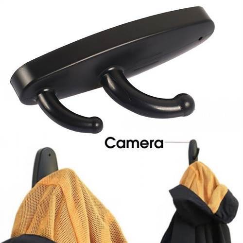 SAFETYNET Motion-Activated Clothes Hanger HD Camera - DVR with TF Card Slot