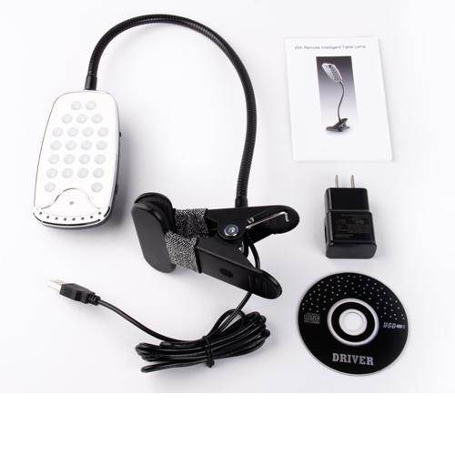 SAFETYNET Wifi Spy Camera Desk Lamp Hidden Camera Motion Activated Loop Recording Wireless Security Camera Covert Camera Covert Camera ...