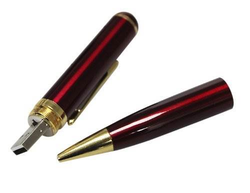 CAM 360 32GB Inbuilt USB Flash Drive Stick Mini Pin-hole HD Spy Red  Usb Pen Camera Voice-Video Recorder